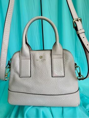 Kate Spade NY Southport Avenue Lydia SLOAN Pink Leather Satchel Handbag Purse
